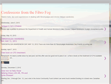 Tablet Screenshot of confessionsfromthefibrofog.blogspot.com