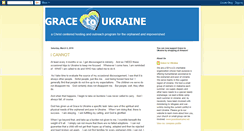 Desktop Screenshot of grace2ukraine.blogspot.com