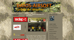 Desktop Screenshot of datos-airsoft.blogspot.com