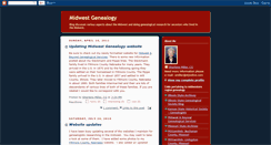 Desktop Screenshot of midwest-genealogy.blogspot.com