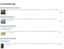 Tablet Screenshot of ecovidaldesign.blogspot.com