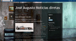 Desktop Screenshot of josaugustonoticiasdiretas.blogspot.com