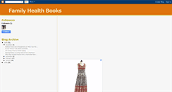 Desktop Screenshot of family-health-books.blogspot.com