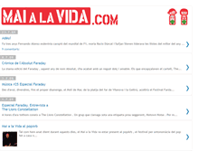 Tablet Screenshot of maialavida.blogspot.com