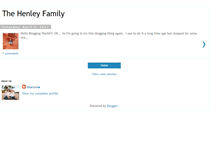 Tablet Screenshot of ourhenleyfamily.blogspot.com