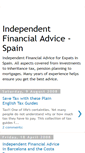 Mobile Screenshot of independentfinancialadvice-spain.blogspot.com