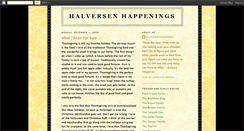 Desktop Screenshot of halversen.blogspot.com