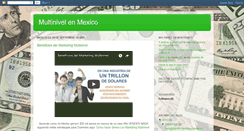 Desktop Screenshot of multinivel-en-mexico.blogspot.com