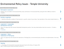Tablet Screenshot of environmentalpolicyissues.blogspot.com