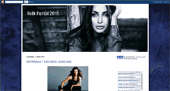 Desktop Screenshot of folkglazba2011.blogspot.com