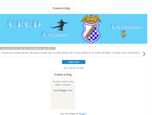 Tablet Screenshot of cpcd-escolinhas.blogspot.com