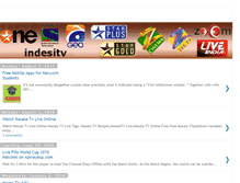 Tablet Screenshot of indesitv.blogspot.com