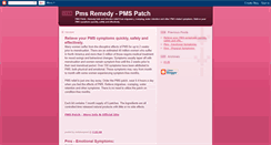 Desktop Screenshot of pmsremedy.blogspot.com