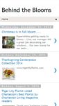 Mobile Screenshot of behindtheblooms.blogspot.com