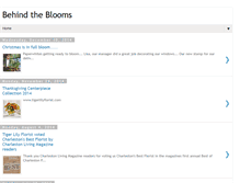 Tablet Screenshot of behindtheblooms.blogspot.com