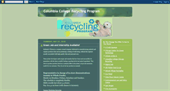 Desktop Screenshot of cccrecycling.blogspot.com