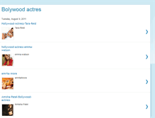 Tablet Screenshot of bolywoodactres.blogspot.com
