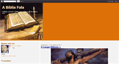Desktop Screenshot of bibliafala.blogspot.com