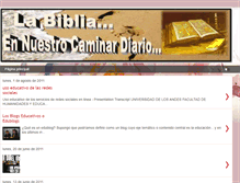 Tablet Screenshot of comoaplicarlabibliaennuestrocaminar.blogspot.com
