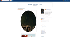 Desktop Screenshot of bluemelonzoo.blogspot.com