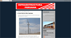 Desktop Screenshot of infraestructuraperuana.blogspot.com