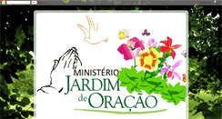 Desktop Screenshot of ministeriojddeoracao.blogspot.com