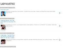 Tablet Screenshot of lady4justice-lady4justice.blogspot.com