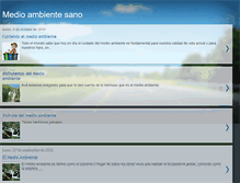 Tablet Screenshot of medioambientesano-mayra.blogspot.com