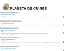 Tablet Screenshot of blogplanetadecuines.blogspot.com