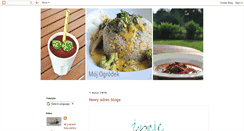 Desktop Screenshot of mojogrodek.blogspot.com