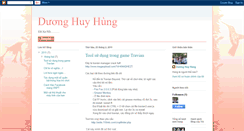 Desktop Screenshot of huyhung8592.blogspot.com