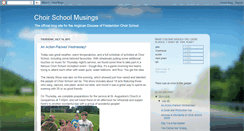 Desktop Screenshot of choirschoolsite.blogspot.com