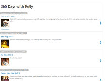 Tablet Screenshot of 365dayswithkelly.blogspot.com