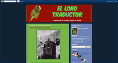 Desktop Screenshot of lorotraductor.blogspot.com