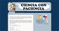 Desktop Screenshot of cienciaconpaciencia.blogspot.com