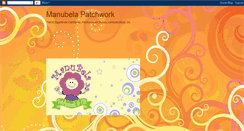 Desktop Screenshot of manubelapatchwork.blogspot.com