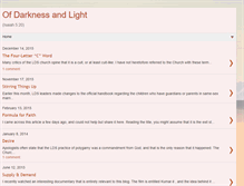 Tablet Screenshot of ldsdarklight.blogspot.com