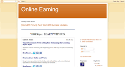 Desktop Screenshot of onlinearning-id.blogspot.com