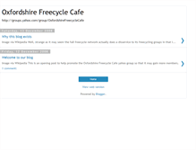 Tablet Screenshot of oxfordshirefreecyclecafe.blogspot.com