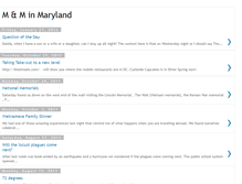 Tablet Screenshot of mmmaryland.blogspot.com