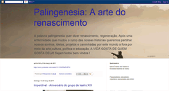 Desktop Screenshot of palingenesiaartedorenascimento.blogspot.com