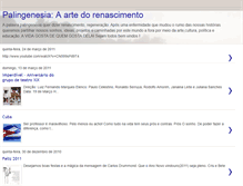 Tablet Screenshot of palingenesiaartedorenascimento.blogspot.com