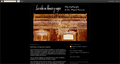 Desktop Screenshot of lavidaenblancoynego.blogspot.com