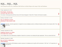 Tablet Screenshot of cch4sql.blogspot.com