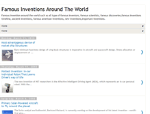 Tablet Screenshot of historyoffamousinventions.blogspot.com