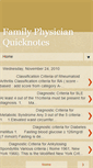 Mobile Screenshot of familyphysicianquicknotes.blogspot.com