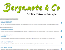 Tablet Screenshot of bergamoteandco.blogspot.com