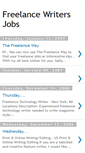 Mobile Screenshot of freelancewritersjobs.blogspot.com
