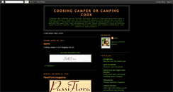 Desktop Screenshot of cookingcamper.blogspot.com