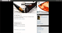 Desktop Screenshot of pencilswordfish.blogspot.com